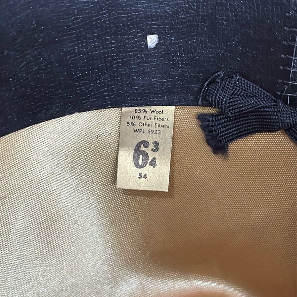 Dynafelt Empire State Hats Fur Blend Water‎ Repellent Gray Hat - Picture 8 of 9